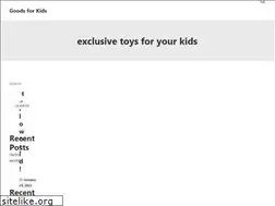 Sites similar to goods4kids.com
