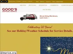 Sites similar to goodsdisposalservice.com