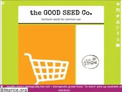 Sites similar to goodseedco.net