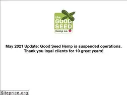 Sites similar to goodseedhemp.com