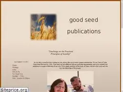 Sites similar to goodseedpublications.com