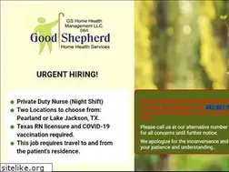 Sites similar to goodshepherdhomehealthtx.com