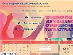 Sites similar to goodshepherdmbc.com