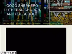 Sites similar to goodsheplutheran.net