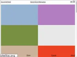 Sites similar to goodsportmagazine.com