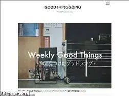 Sites similar to goodthinggoing.net