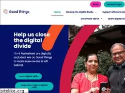 Sites similar to goodthingsfoundation.org.au
