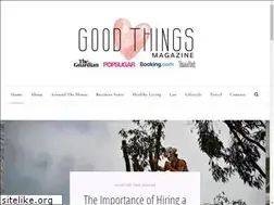Sites similar to goodthingsmagazine.com