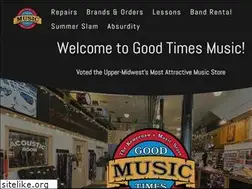 Sites similar to goodtimesmusicstore.com