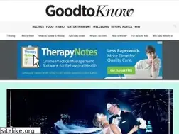 Sites similar to goodtoknow.co.uk