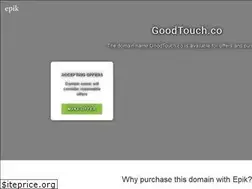 Sites similar to goodtouch.co