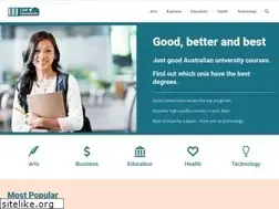 Sites similar to gooduniversities.com.au