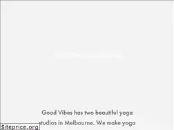 Sites similar to goodvibesyoga.com.au