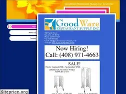 Sites similar to goodwarerestaurantsupply.com