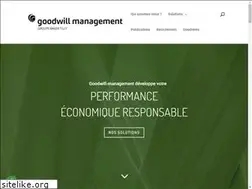 Sites similar to goodwill-management.com