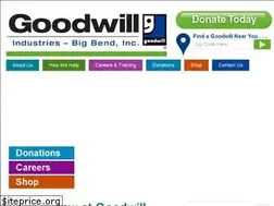 Sites similar to goodwillbigbend.org