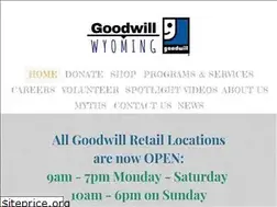 Sites similar to goodwillwy.org