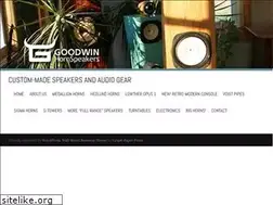 Sites similar to goodwinspeakers.com