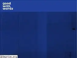 Sites similar to goodwithwords.biz