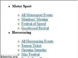 Sites similar to goodwood.com