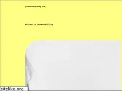 Sites similar to goodwordediting.com