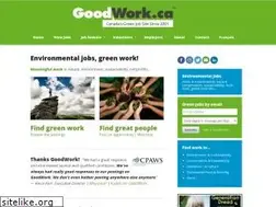 Sites similar to goodwork.ca