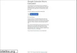 Sites similar to google-calendar-hours.com