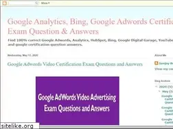 Sites similar to google-certification-answers.blogspot.com