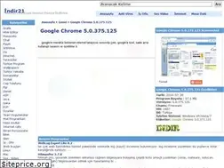 Sites similar to google-chrome-5-0-375-125-indir.indir21.com