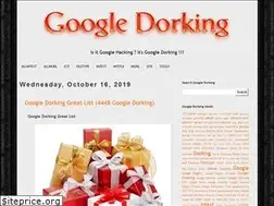 Sites similar to google-dorking.com