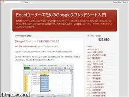 Sites similar to google-spreadsheet.blogspot.com