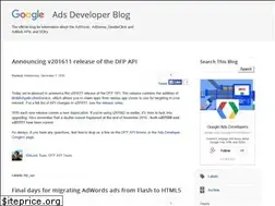 Sites similar to googleadsdeveloper.blogspot.com