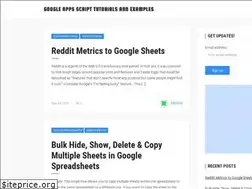 Sites similar to googleappscripting.com