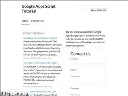 Sites similar to googleappsscript.org