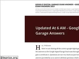 Sites similar to googledigitalgaragequizanswer.blogspot.com