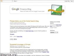 Sites similar to googlefinanceblog.blogspot.com