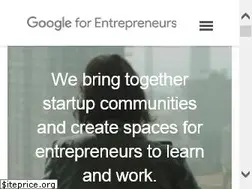 Sites similar to googleforentrepreneurs.com