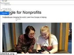 Sites similar to googlefornonprofits.blogspot.com