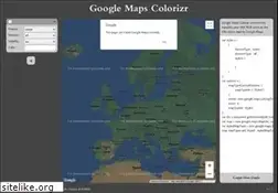 Sites similar to googlemapscolorizr.stadtwerk.org