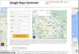 Sites similar to googlemapsgenerator.com