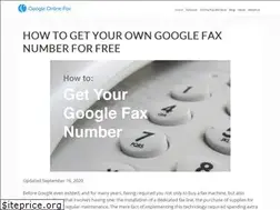 Sites similar to googleonlinefax.com