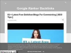 Sites similar to googlerankerbacklinks.blogspot.com