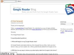 Sites similar to googlereader.blogspot.com