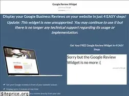 Sites similar to googlereviewwidget.com