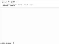 Sites similar to googleseoguide.net