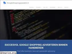 Sites similar to googleshoppingspecialist.nl