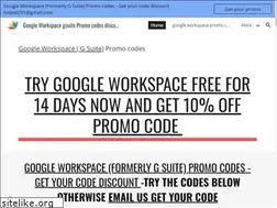 Sites similar to googleworkspacepromo.com