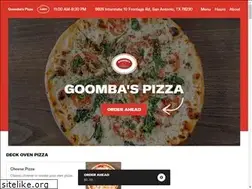 Sites similar to goombaspizzamenu.com