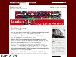 Sites similar to goonerholic.com