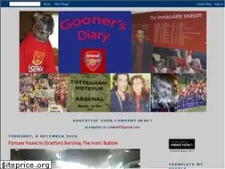 Sites similar to goonersdiary.co.uk